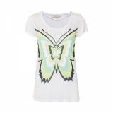 CREAM BUTTERFLY T-SHIRT 633056 - 001