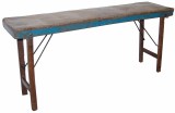 Original gammel konsolbord m. zink